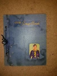 Vintage Cub Scout Scrapbook