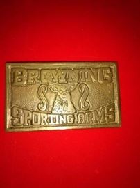 Browning Sporting Arms Buckle
