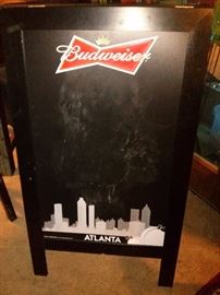 Budweiser Atlanta Chalkboard