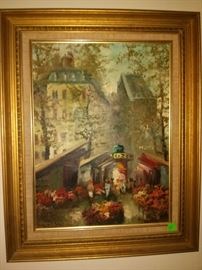 Small Vintage Oil Painting