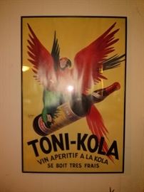 Vintage Toni Kola Poster