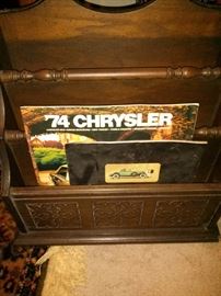 Vintage Automobile brochures