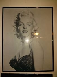 B/W Marilyn Monroe Picture