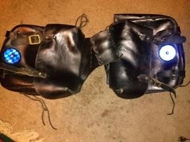 Vintage Hondaline Motorcycle Saddlebags
