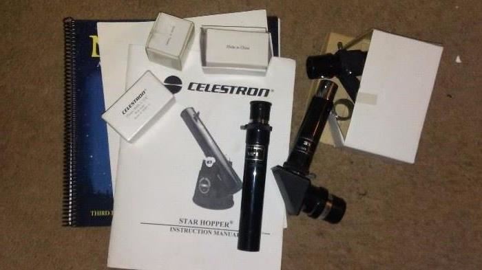 Celestron Star Hopper Telescope Manuals and Lenses