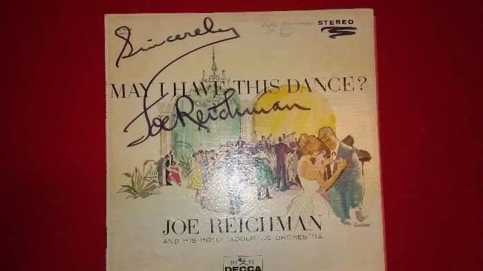 Signed Joe Reichman Album