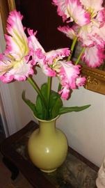 Vintage Royal Haeger Vase and Flowers