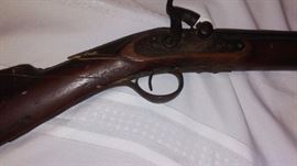 Close View Long arm Rifle