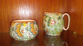 Grimwade Winton Ivory Sugar and Creamer
