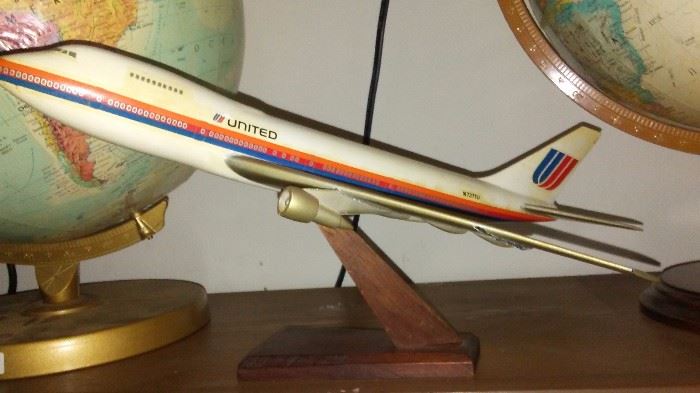Vintage United Model Plane