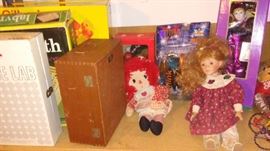 Vintage Science Lab Sets and Dolls