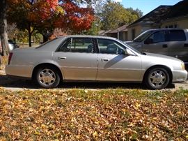 2005 Cadilliac Coupe Deville with sunroof, 53,000 miles one owner garage kept regular maintenance at Superior Cadillac, excellent condition