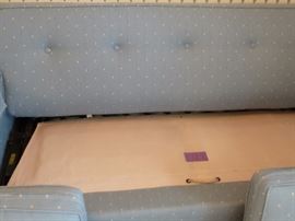 Simmons hide a bed sofa/loveseat