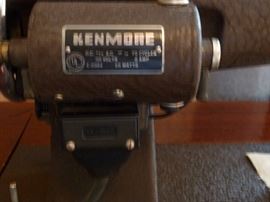 Kenmore sewing machine and cabinet