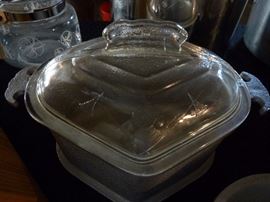 Vintage Guardian Service Hammered Aluminum