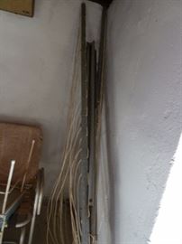 Clothes line for the backyard