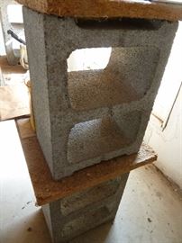 Cinder blocks