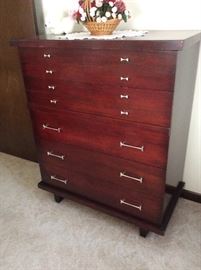 1950s tall chest of drawers, 