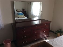 1950s dresser and mirror