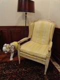 1 of 2 provincial side chairs by Burlington House