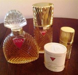 4 containers of Diva Perfume, never opened