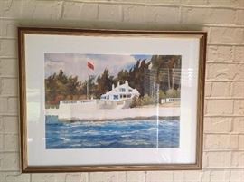 Original Watercolor from Bermuda