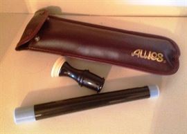 Aulos Recorder model No. 209 came from Smithsonian catelog