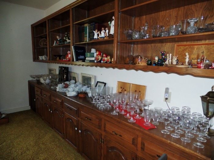 Large Selection of Crystal, Glassware and World Wide Souvenirs 