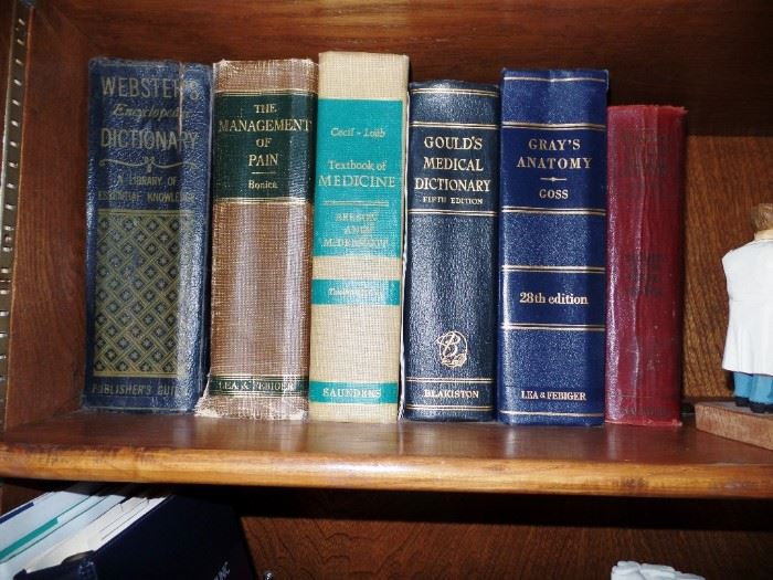 Vintage Medical Books