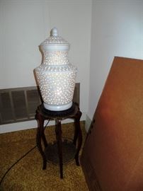 Vintage GingerJar Lamp