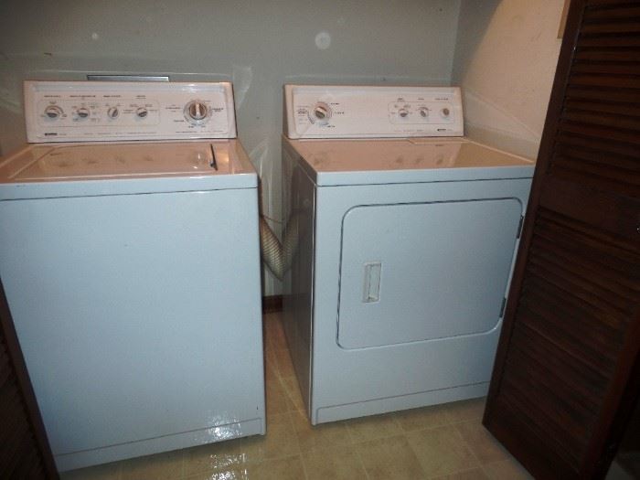 Set of Kenmore Washer and Dryer