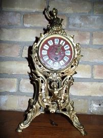 A fantastic Victorian mantel clock