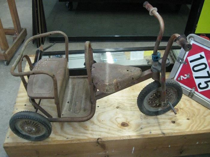 Trike with Bumper Seat