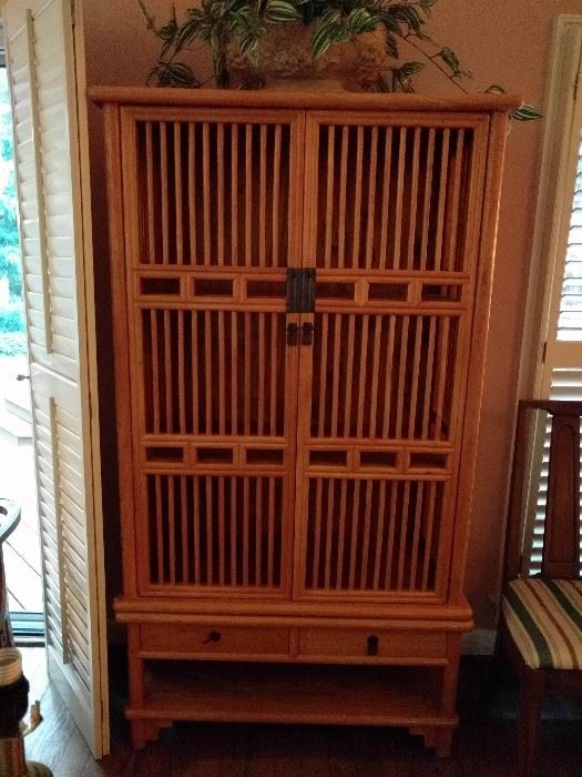 Another custom made piece of Asian furniture, made in Macau. 