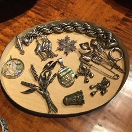 Assorted Vintage Sterling Pieces
