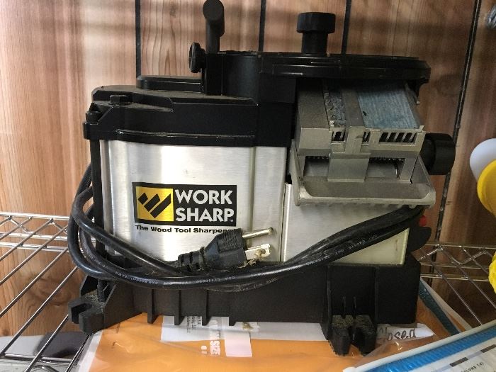 Very expensive work sharp wood tool sharpener