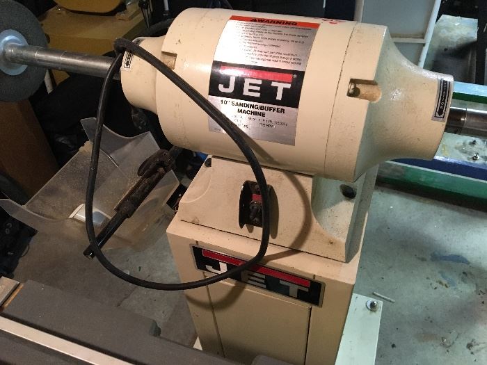 10' Jet Industrial Sander/Buffer, works perfectly