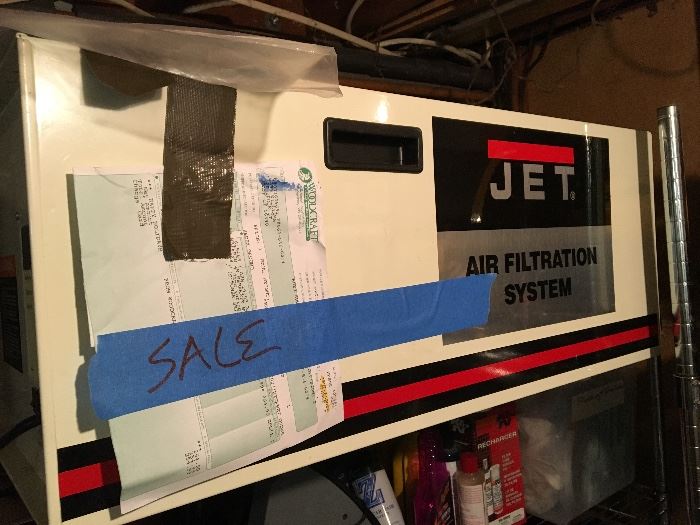 Never used Jet industrial Air Filtration System