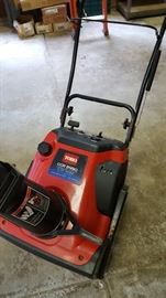 Toro Snow thrower\ 