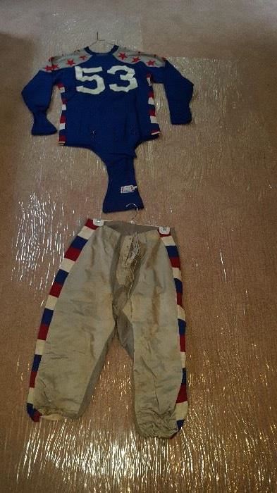 1946 All American Football Uniform Ebay item