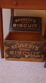 Antique Kennedy's Biscuit Box