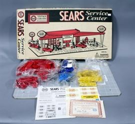 Marx Vintage Collectible 30th Year Commemorative Edition Sears Service Center Play Set