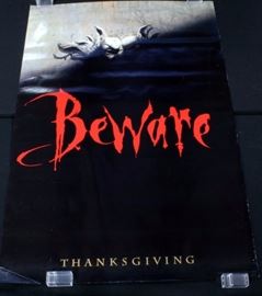 Original 1992 Bram Stoker's "Dracula" Double Sided Advance Movie Poster, Rolled