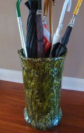 Majolica Umbrella Stand