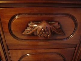 Detail of Vanity, drawer pulls