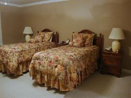 Lexington Twin Beds and night stands