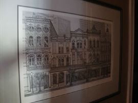 New Orleans signed and numbered print