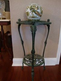 Iron Pedestal Table