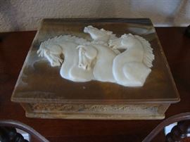 Beautiful Box with Horses