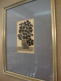 Signed and numbered Art